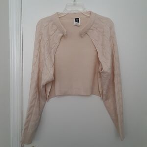 Shein open front sweater, 2XL
